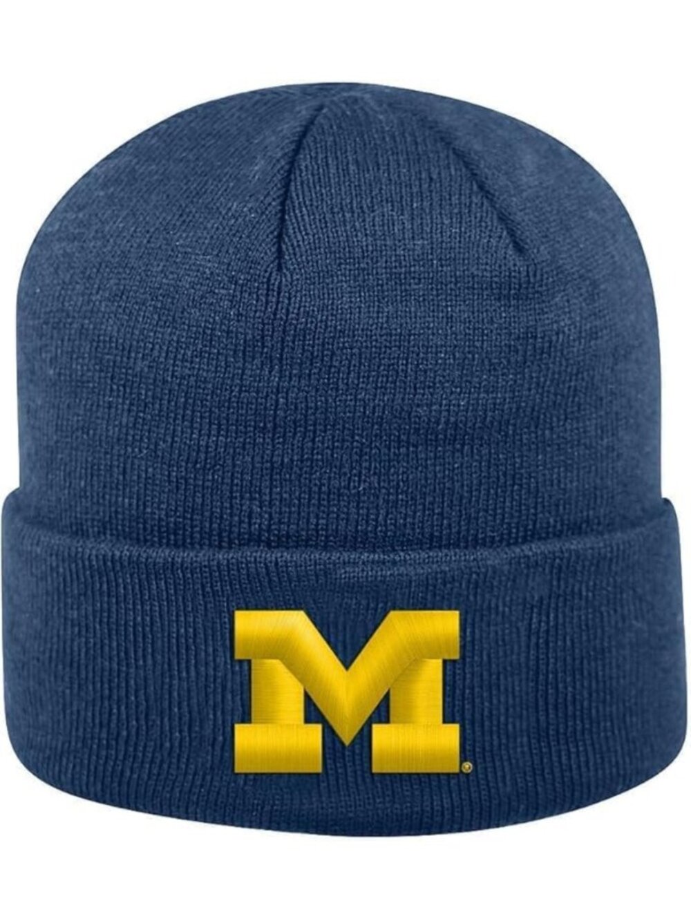 Cozy Collegiate Cuffed Knit Beanie Hat | Warm Winter Accessory for Students